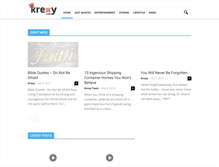 Tablet Screenshot of krexy.com